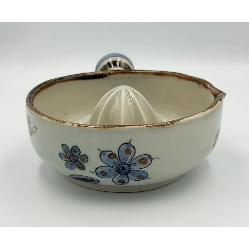 Folk-Art Ken Edwards Mexican El Palomar Tonala Hand Painted Citrus Juicer